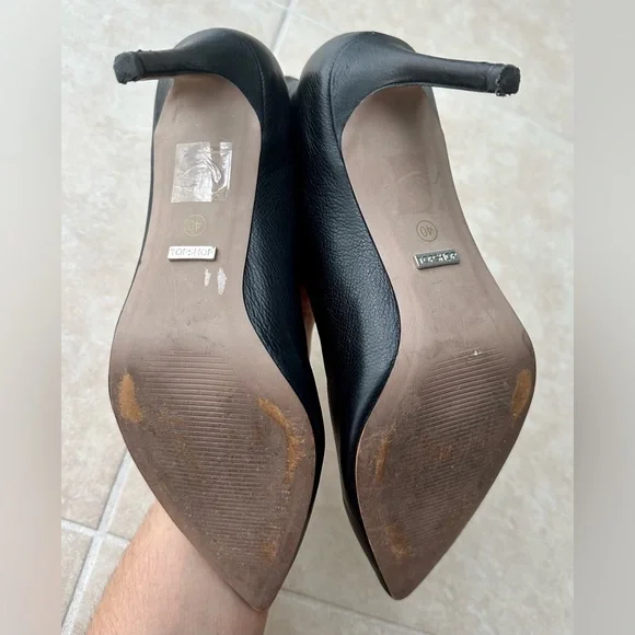 Topshop - Vamp Faux Leather Heels - Picture 6 of 7